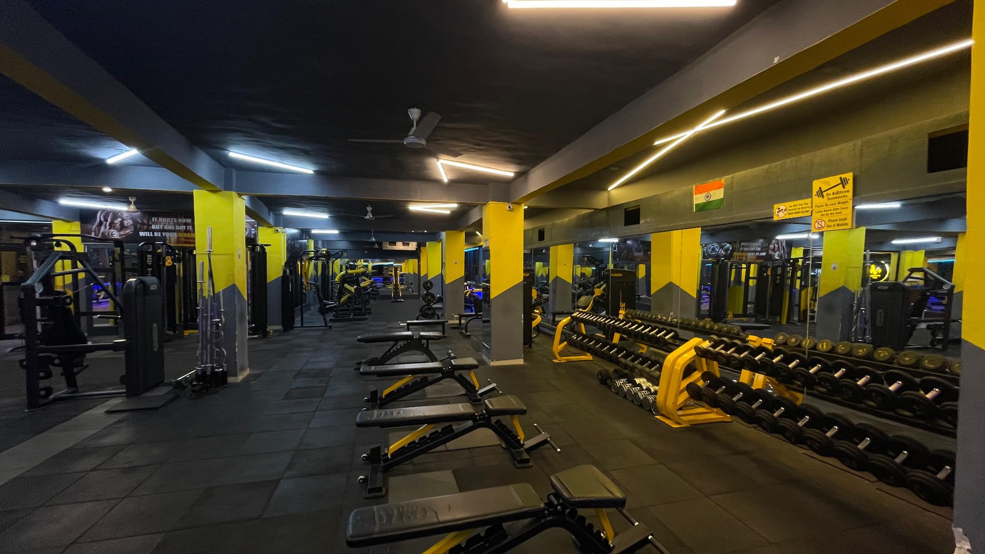 VJ Fitness floor